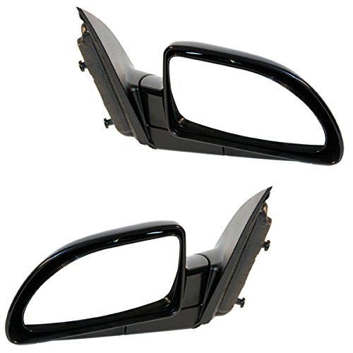 2006-2009 Chevy Equinox & Pontiac Torrent Manual Folding Non-Heated Power Rear View Mirror Set - Replacement Side Mirrors for Improved Visibility & Safety (Pair) - Perfect for Parking, Lane Changes & Blind Spot Monitoring
