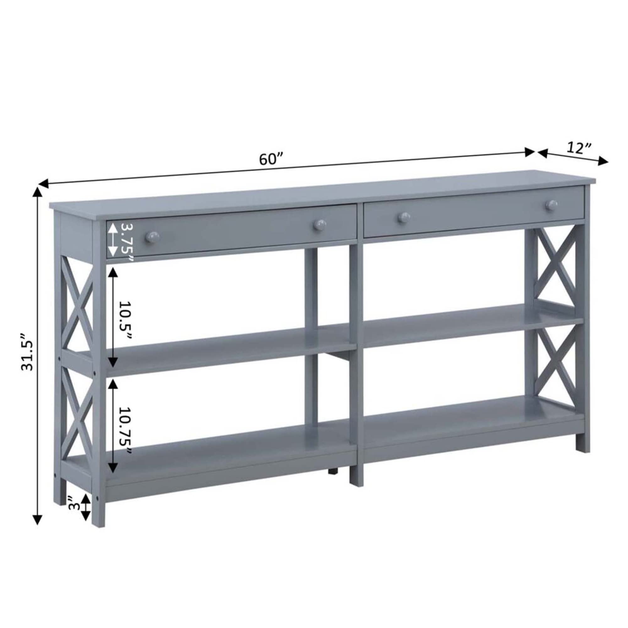 Oxford 2-Drawer 60