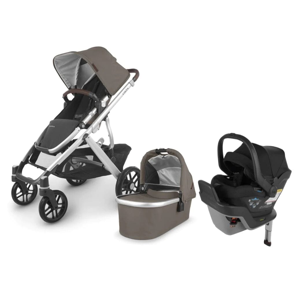 UPPAbaby Vista V2 Stroller Bundle with Mesa Max Infant Car Seat - Lightweight Travel System for Newborns & Toddlers - Perfect for City Walks, Shopping & Family Outings