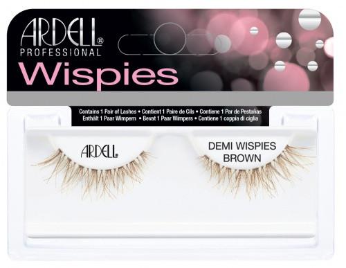 Ardell Demi Wispies False Eyelashes - Natural Brown Lashes for Everyday Wear & Special Occasions
