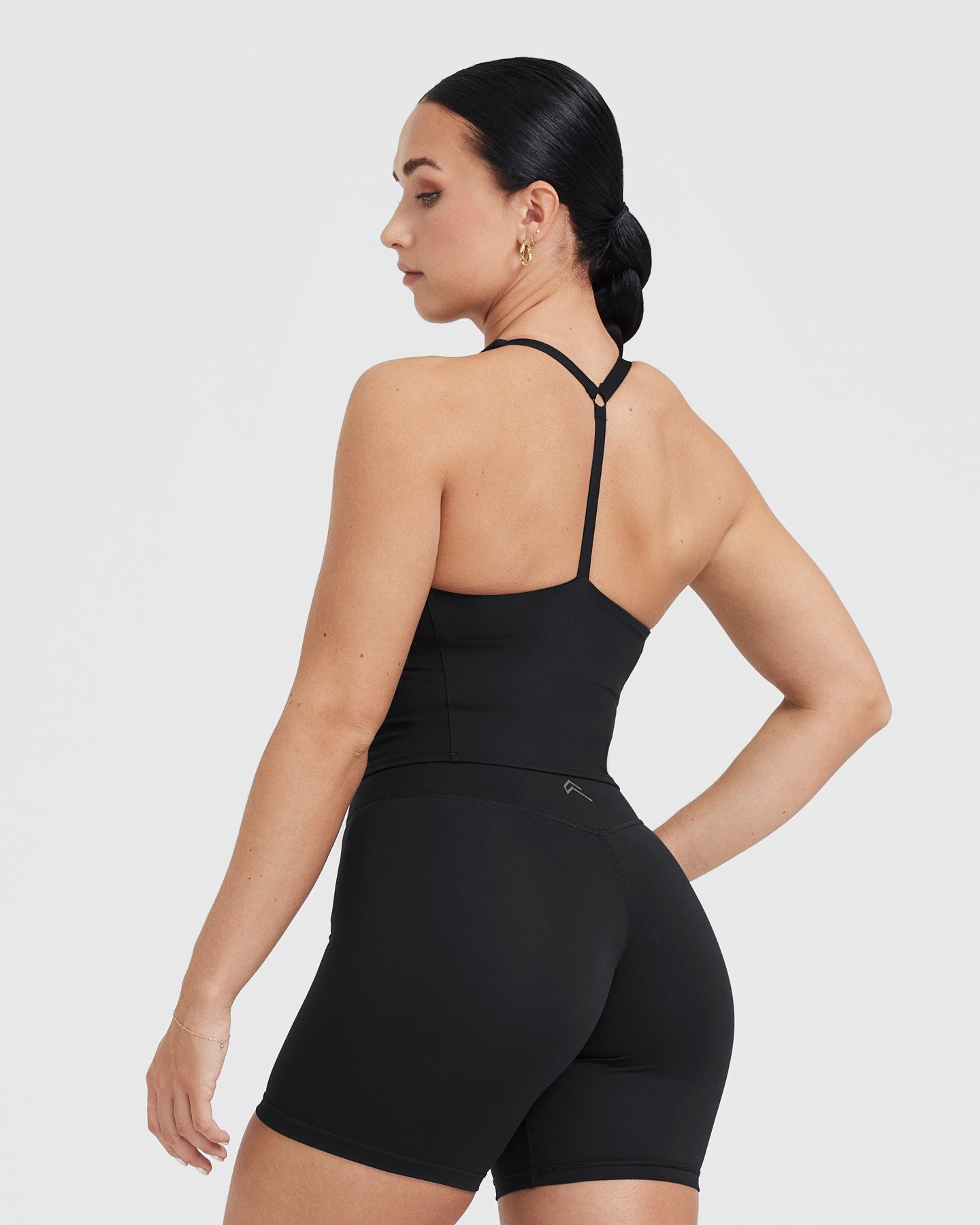 Timeless Square Neck Mid Vest for Women - Elegant Black Sleeveless Tank Top | Perfect for Layering, Casual Outfits, and Summer Fashion