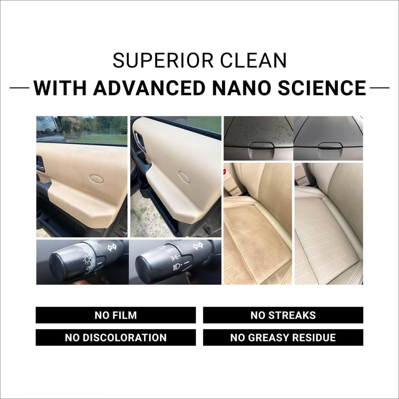 CAR GUYS Super Cleaner - Powerful Car Interior Cleaner & Leather Seat Cleaner | 18 Oz Kit for Carpet, Upholstery, Fabric Stain Removal | Perfect for Cars, Trucks, SUVs & Home Furniture Care