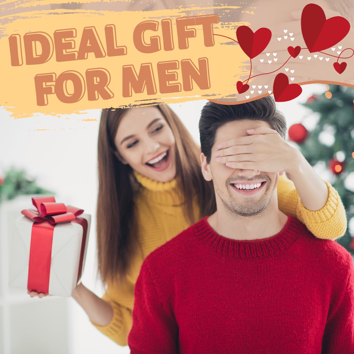 Valentine's Day Heart Pattern Beard Shaving Bib for Men - Waterproof Makeup & Hair Dye Apron, Barber Cape for Haircut - Sink Hair Catcher & Beard Trimming Tool - Perfect Gift for Barbers & DIY Hair Styling at Home