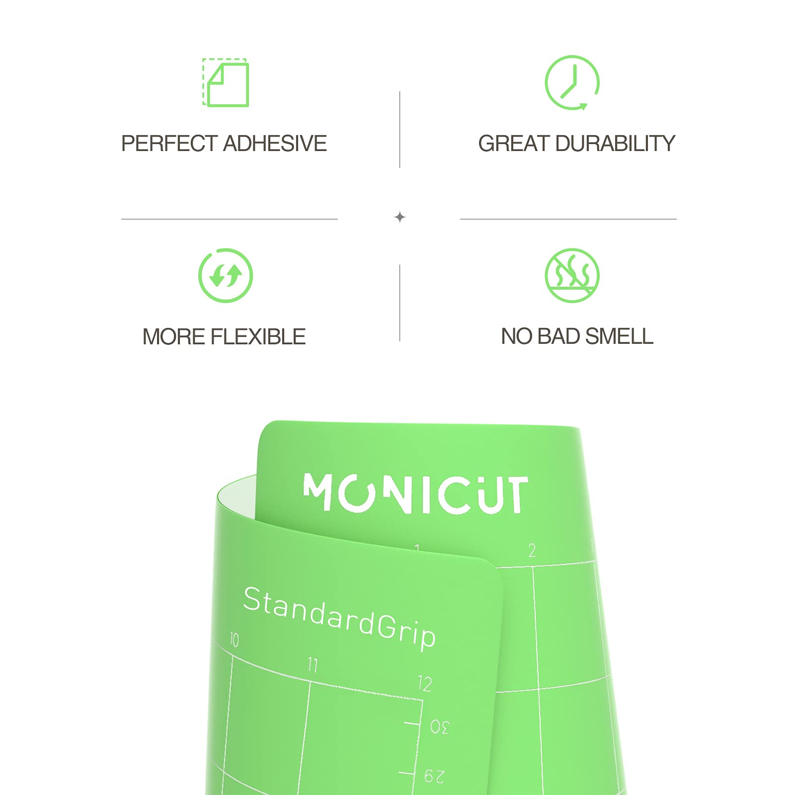 12x12 Standardgrip Cutting Mat 3-Pack - Non-Slip Flexible Craft Mats for Cricut Maker 3/Maker/Explore 3/Air 2/Air/One - Perfect for DIY Crafts, Quilting, Sewing & Scrapbooking - Ideal for Home, Office & Classroom Use