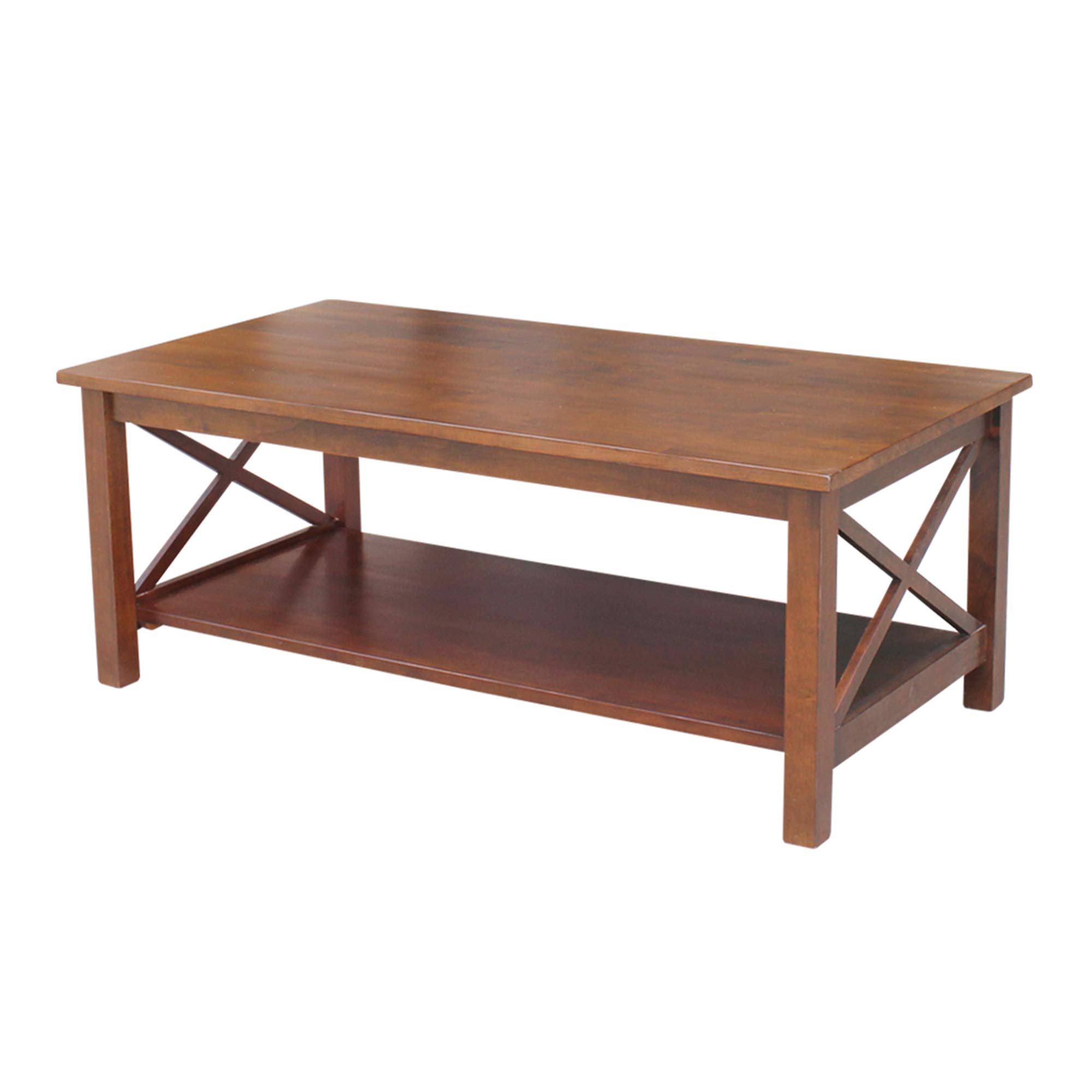 Modern Coffee Table - International Concepts - Stylish & Functional Living Room Furniture for Home Decor - Perfect for Living Room, Office, or Lounge Areas