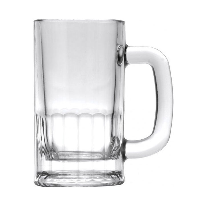 Anchor Hocking 01814 IG Classics Brew Mug, 14 oz. (Case of 24) - Durable Glass Coffee Mugs for Home, Office, Restaurants & Cafes - Perfect for Hot Beverages, Tea, Cocoa & Beer