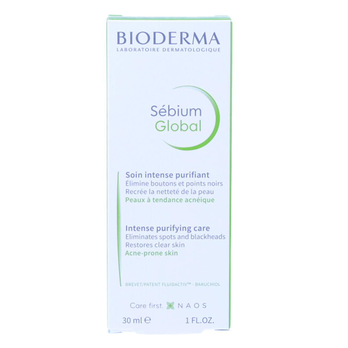 Sebium Global 30ml - Dermatologist Recommended Facial Care for Oily & Acne-Prone Skin | Daily Moisturizer & Blemish Treatment | Perfect for Morning & Night Skincare Routine