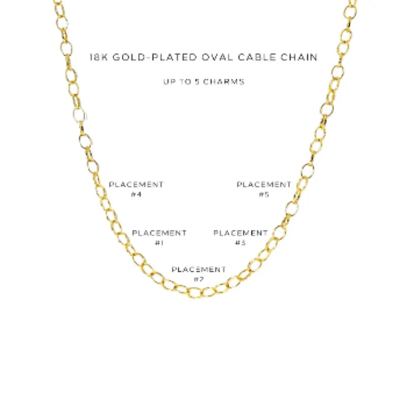 Charm Necklace with Assorted Charms - Elegant Layering Jewelry for Women - Perfect for Everyday Wear, Gifts & Special Occasions
