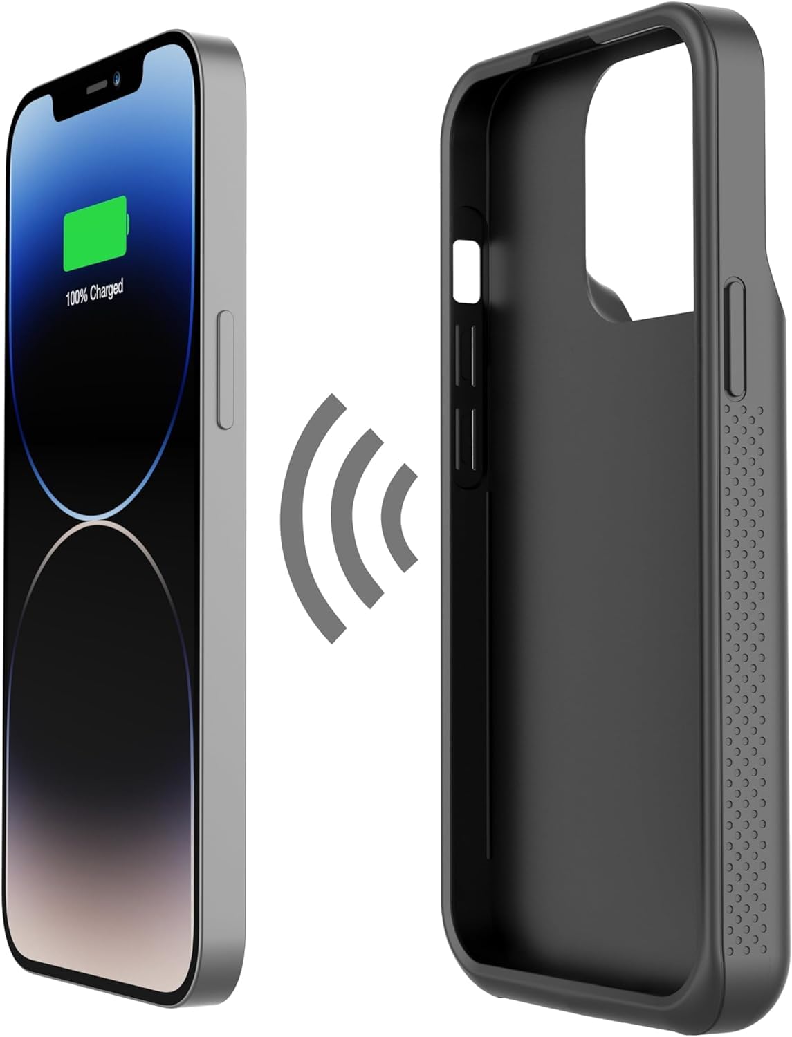 Alpatronix iPhone 15 Pro Max & 15 Plus Battery Case - 15W Fast Charging, Slim Protective Power Bank for Extended Battery Life | Perfect for Travel, Work & Outdoor Activities