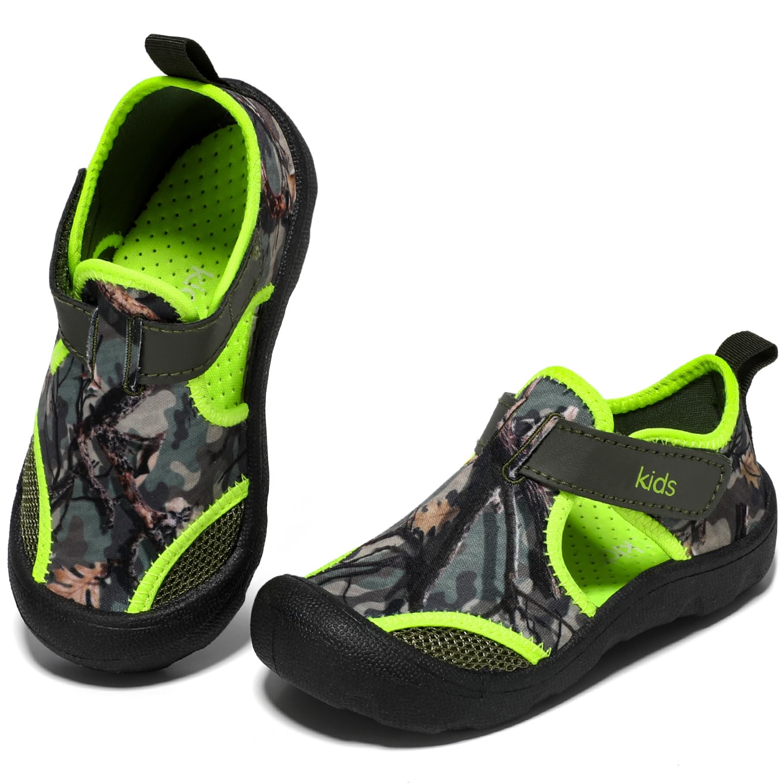 **Kids Quick-Dry Water Shoes for Beach, Pool & Swimming - Non-Slip Cute Toddler Aqua Shoes for Boys & Girls**    (*Perfect for beach vacations, pool parties, water parks, and summer outdoor activities!*)