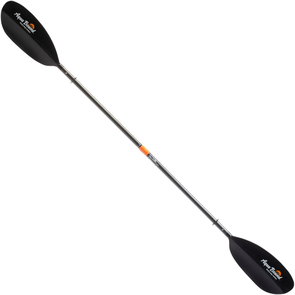 Aqua Bound Manta Ray Carbon Posi Lock 4-Piece Kayak Paddle - Lightweight & Durable Kayaking Paddle for Touring, Fishing & Recreational Use