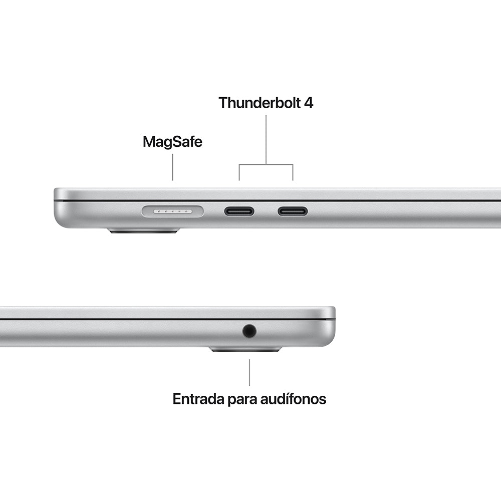 Apple MacBook Air 15-inch Laptop with M4 Chip (10-Core CPU, 10-Core GPU), 512GB SSD Storage - Silver | Perfect for Work, Study & Creative Projects