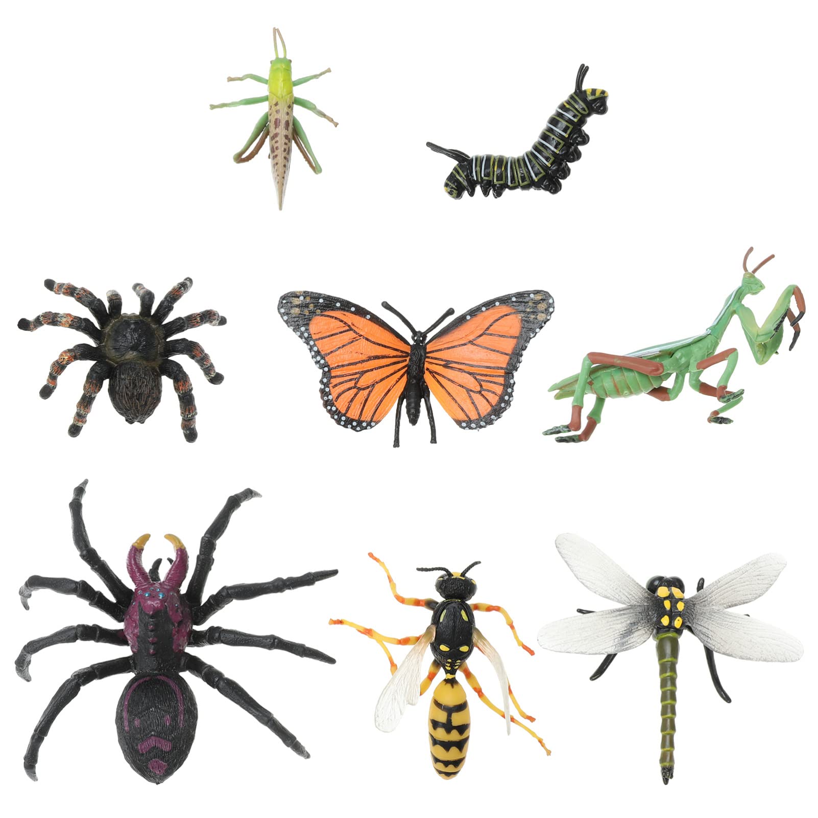 YARDWE 8pcs Animal Life Cycle Toys - Realistic Biological Growth Model Set for Kids Learning, Science Education, and Themed Party Favors | Perfect for Classroom Teaching, Homeschooling, and Birthday Gifts
