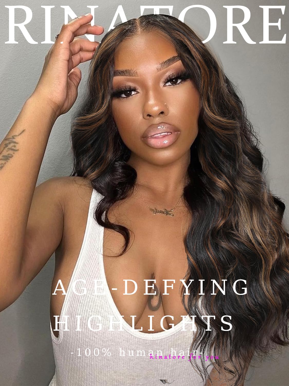 30 Inch Ombre Lace Front Human Hair Wig - 1B/30 Body Wave HD Lace Pre Plucked 13x4 180 Density Glueless Balayage Wig with Baby Hair | Perfect for Cosplay, Weddings & Daily Styling