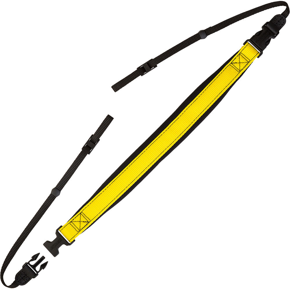 Op/Tech Envy Strap 1 Yellow 3805332 - Durable Camera Neck Strap for DSLR & Mirrorless Cameras - Perfect for Travel, Hiking & Photography Enthusiasts