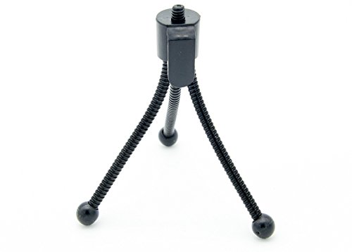 PROtastic® Mini Pocket Tripod with Flexible Legs - Lightweight Portable Stand for GoPro, Xiaomi, SJCAM Action Cameras & Smartphones - Perfect for Vlogging, Travel & Outdoor Adventures