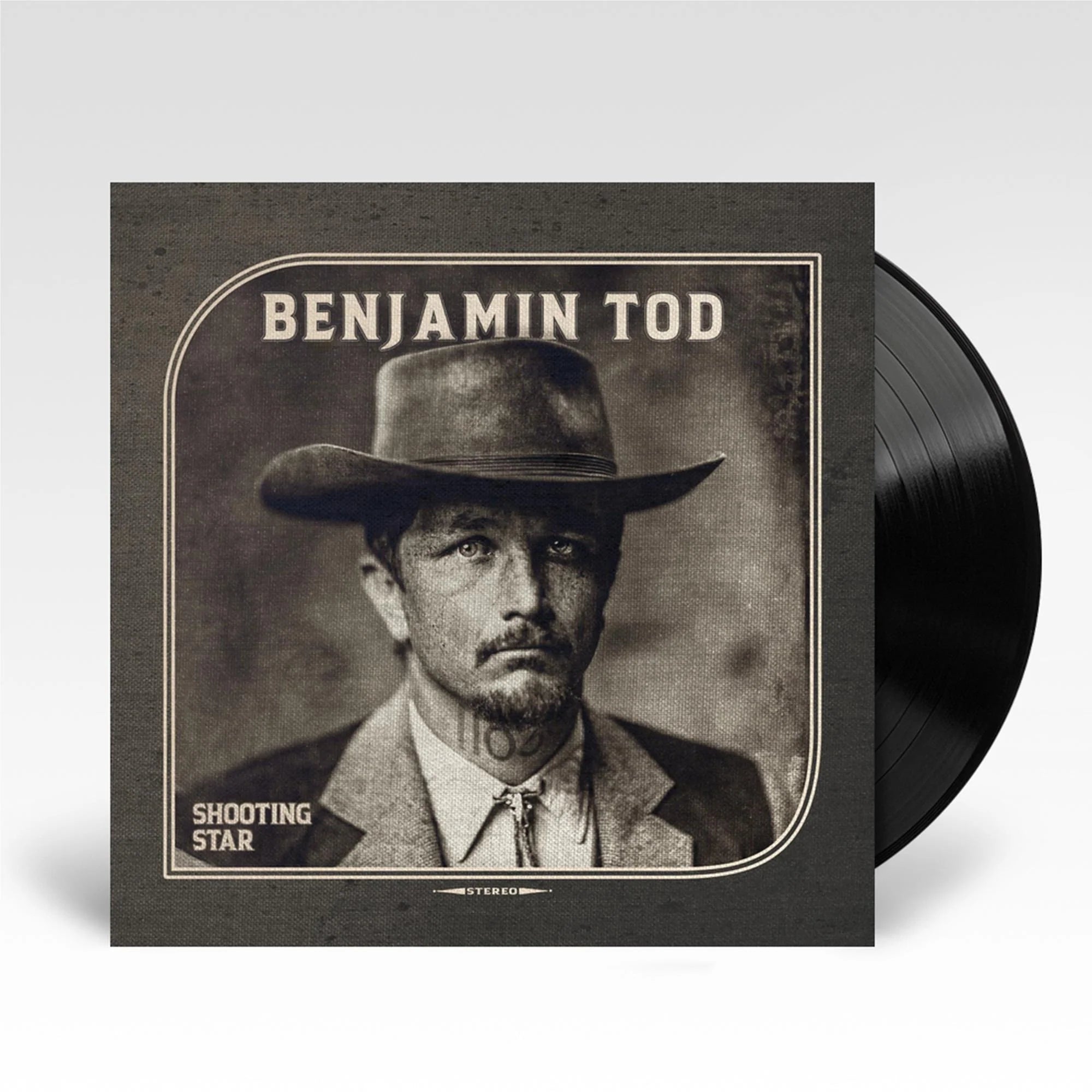 Benjamin Tod - Shooting Star Vinyl LP Record | Country Folk Music for Home Listening & Gifts