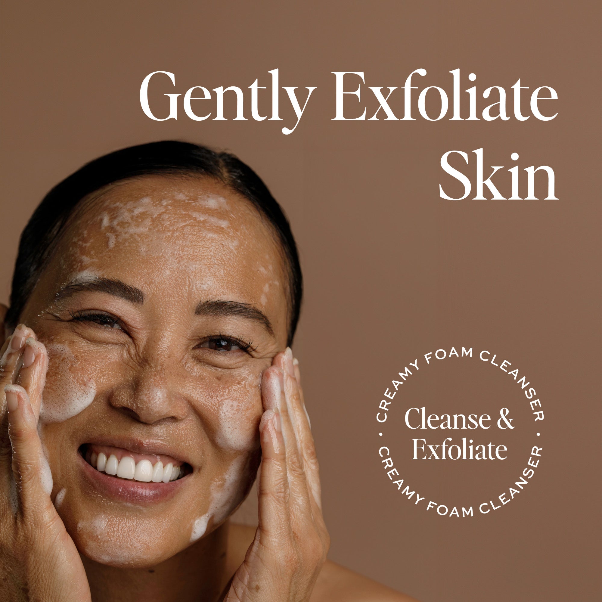 Best Creamy Foam Facial Cleanser for Sensitive Skin - Gentle Daily Face Wash with Hydrating Formula - Perfect for Morning & Night Skincare Routine