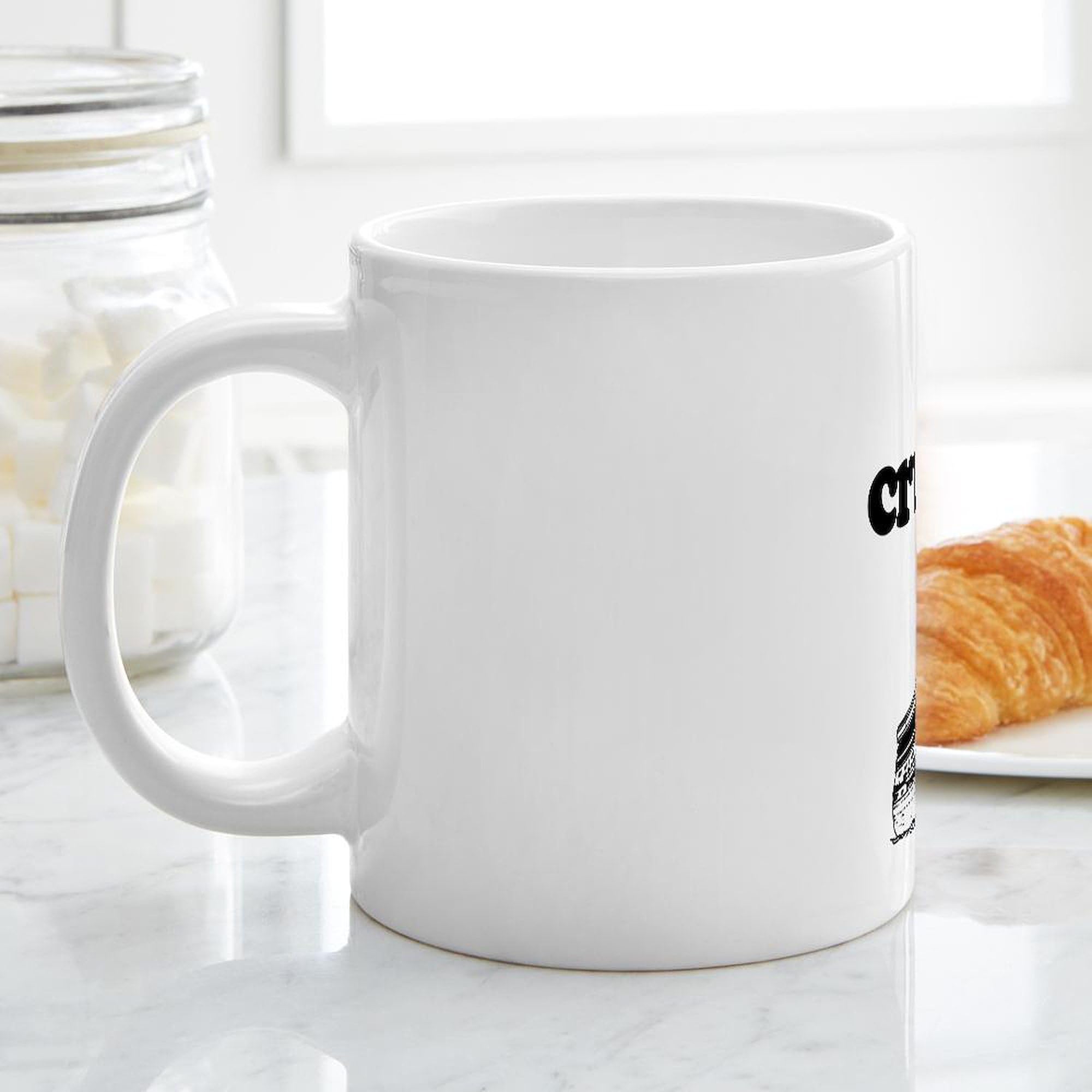 CafePress Cruise Control 20 oz Ceramic Coffee Mega Mug - Large Insulated Travel Mug for Hot & Cold Drinks - Perfect for Commuting, Office & Road Trips