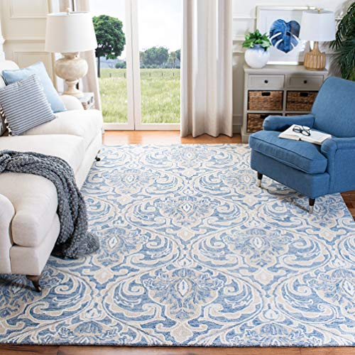Blue/Ivory