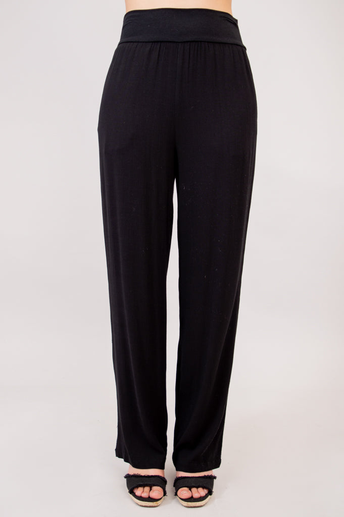 Landon Men's Linen Bamboo Pants - Black - Comfortable & Breathable for Summer, Travel & Casual Wear