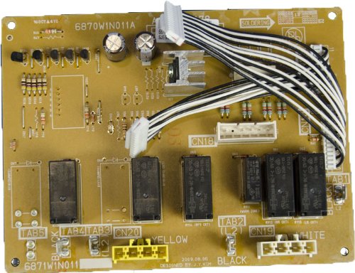 LG Electronics 6871W1N011D Electric Range Main PCB Board Replacement Part - Compatible with LG Stove, Oven & Cooktop Repair - High-Quality Circuit Board for Home Kitchen Appliance Maintenance