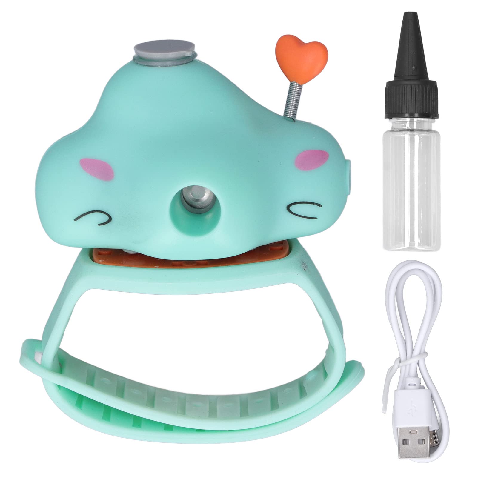 360° Rotatable USB Mist Air Diffuser & Humidifier with Cool LED Light - Portable Mini Humidifier for Kids Room, Office, Travel | 2 Modes (Blue) - Perfect for Bedroom Aromatherapy & Dry Air Relief