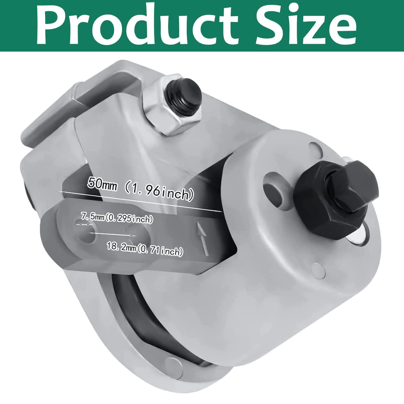 Go Kart Brake Caliper and Disc Kit - Compatible with Mancoo, Yerf-Dogg, Predator 196cc & 212cc Mini Bikes - 1