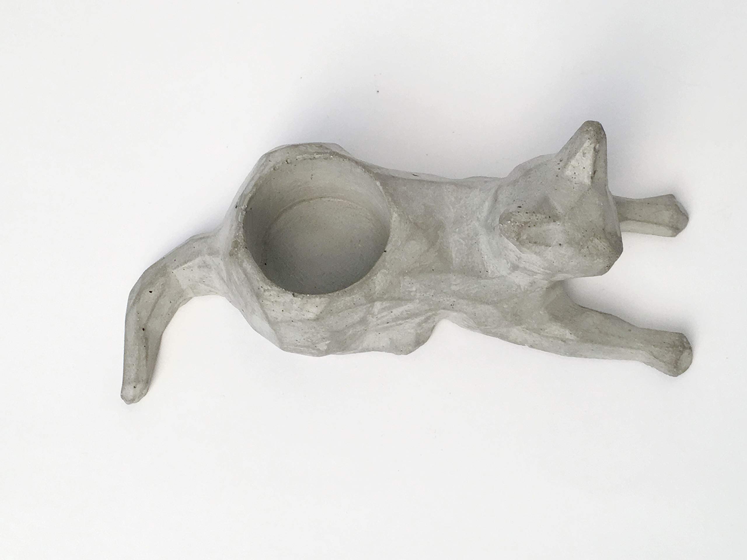 DIY Cat Silicone Mold for Planters - Cute Home & Desk Decor Sculpture - Perfect for Succulents, Candles, and Resin Crafts