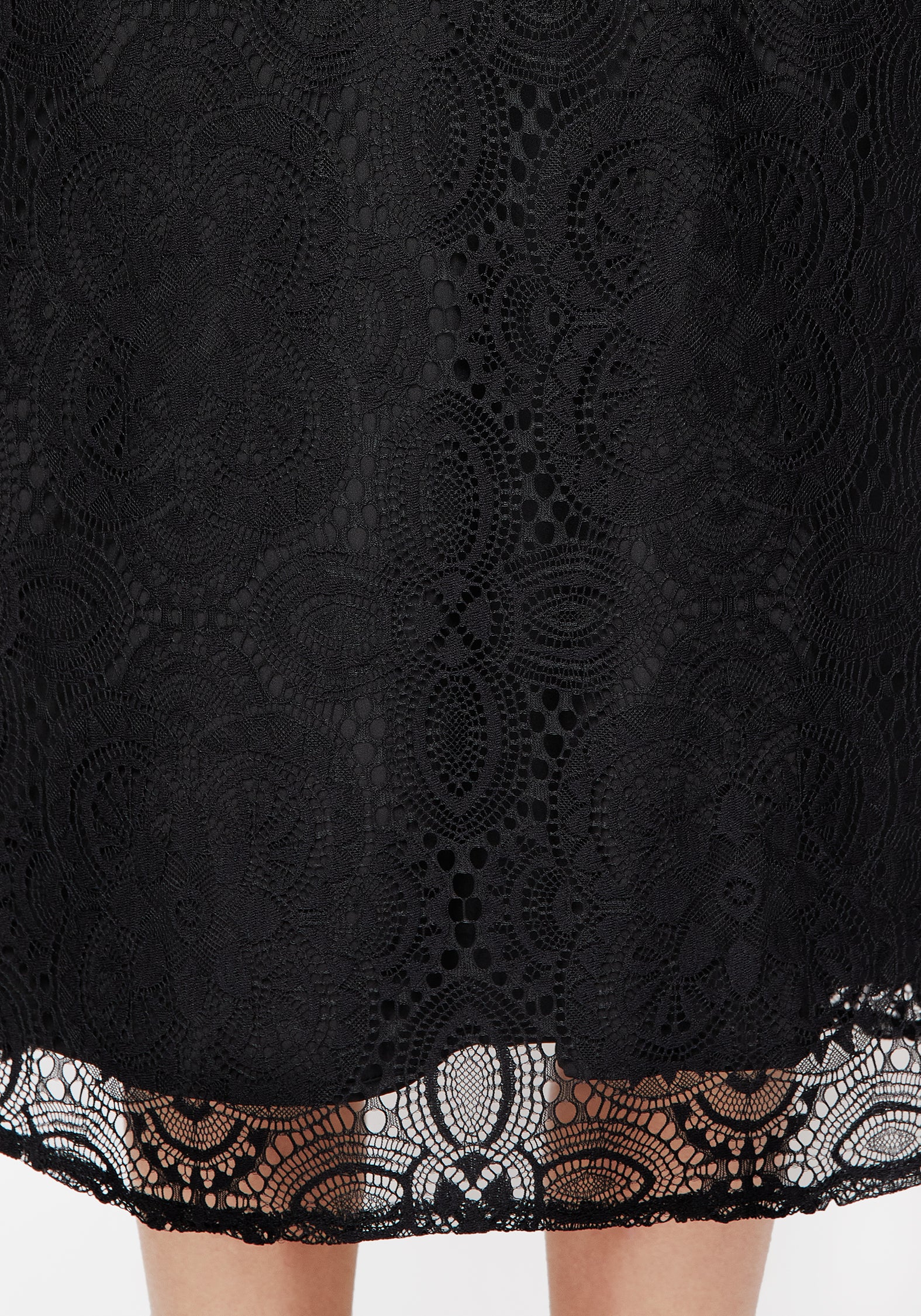 Harmonia Lace Midi Dress - Elegant Floral Embroidery Summer Dress for Women | Perfect for Weddings, Parties & Date Nights