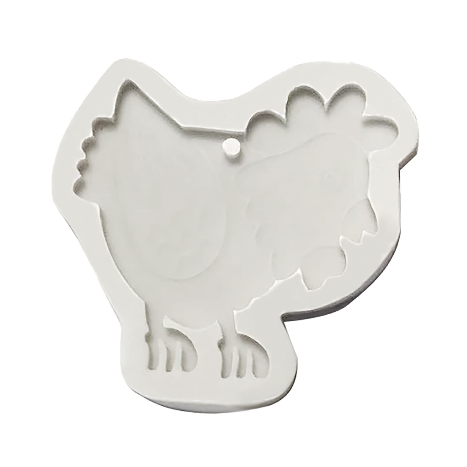 Premium Silicone DIY Baking Molds Set - Cake, Candle, Easter & Biscuit Molds for Epoxy Resin, Hen Shaped - Digital Pick 9 (Size C) - Perfect for Home Baking, DIY Crafts & Holiday Decorations