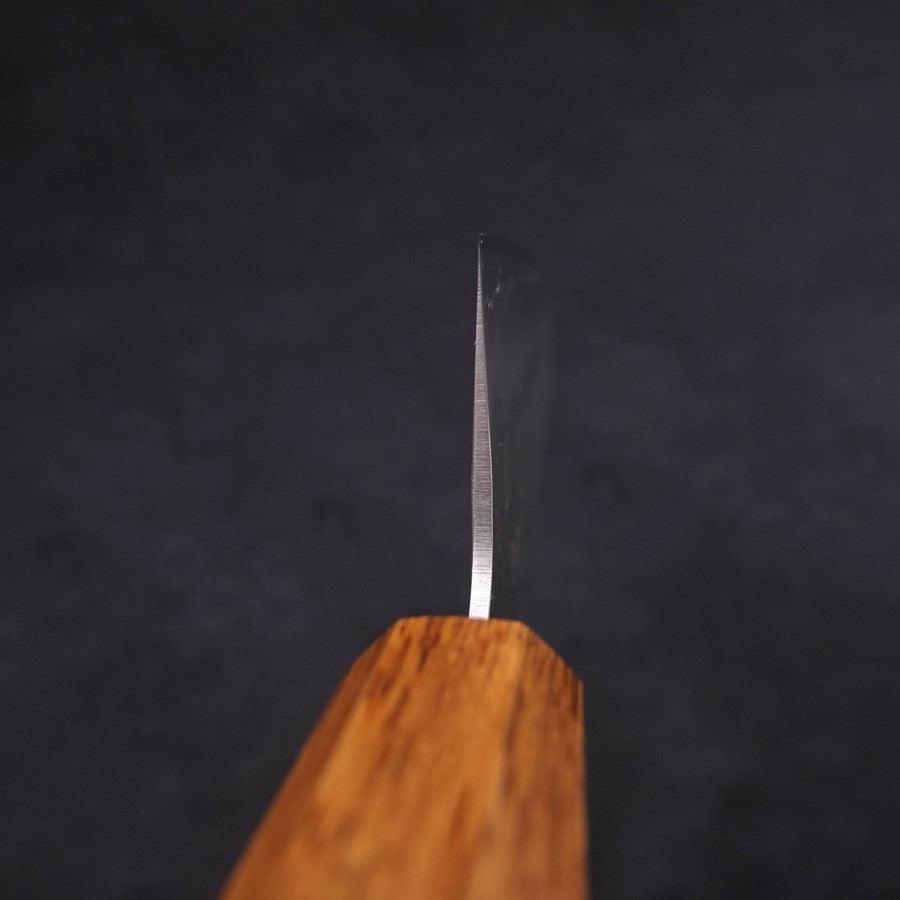 Premium Santoku Knife 165mm - High Carbon Silver Steel Blade with Nashiji Finish & Urushi Handle - Perfect for Sushi, Vegetables, and Meat Cutting