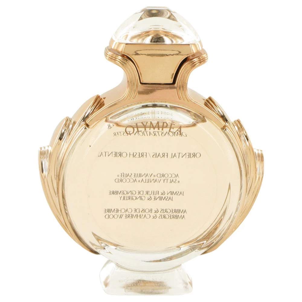 Paco Rabanne Olympea Women's Perfume - 2.7 oz Eau de Parfum Spray (Tester) | Floral Vanilla Scent for Women | Perfect for Date Night & Special Occasions