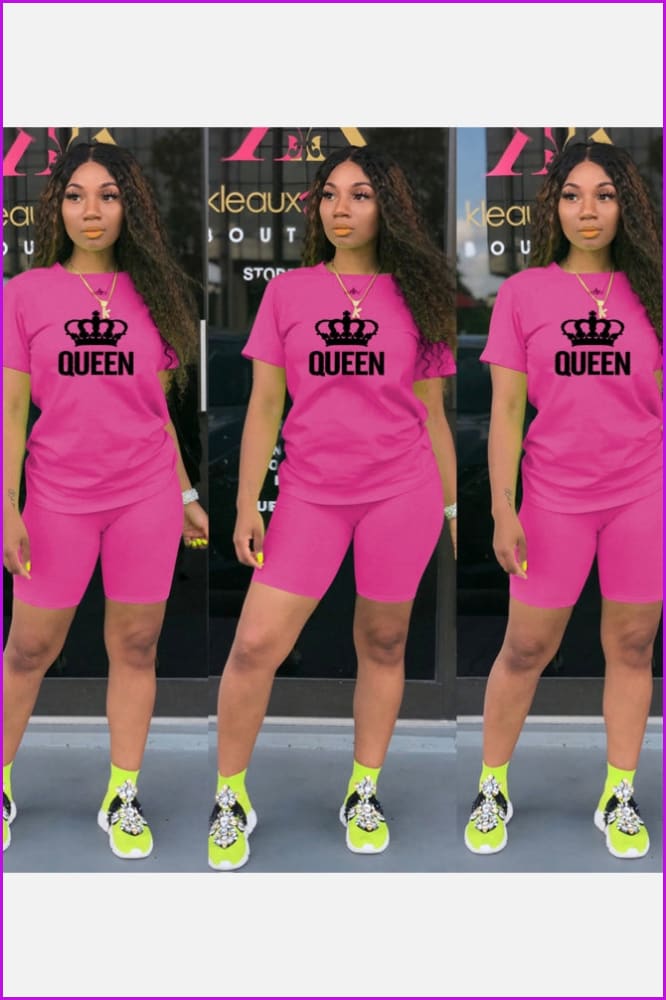 Lovevop Women's Casual 2-Piece Outfit - Soft Cotton T-Shirt & Comfortable Shorts Set for Summer | Perfect for Beach, Vacation, and Everyday Wear