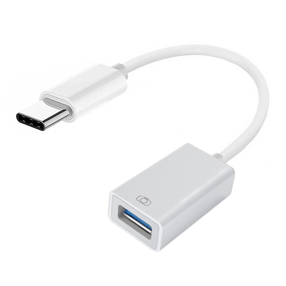 USB-C to USB 3.0 Female Adapter Converter - Type C to Standard Type A Adapter for MacBook, Laptop, Tablet & Phone - Perfect for Data Transfer & Charging