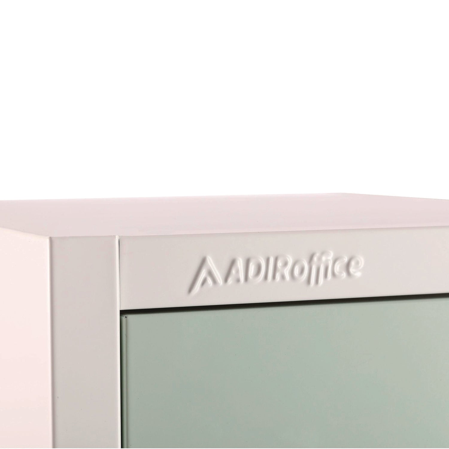 AdirOffice Steel Storage Locker - 2 Compartment Metal Locker Cabinet, 12