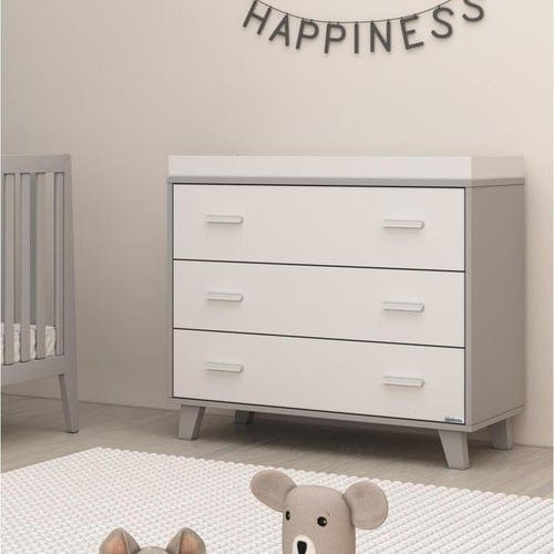 Removable Changing Tray for Brooklyn Dresser - Baby Diaper Changing Station with Safety Straps - Perfect for Nursery, Bedroom & Travel Use
