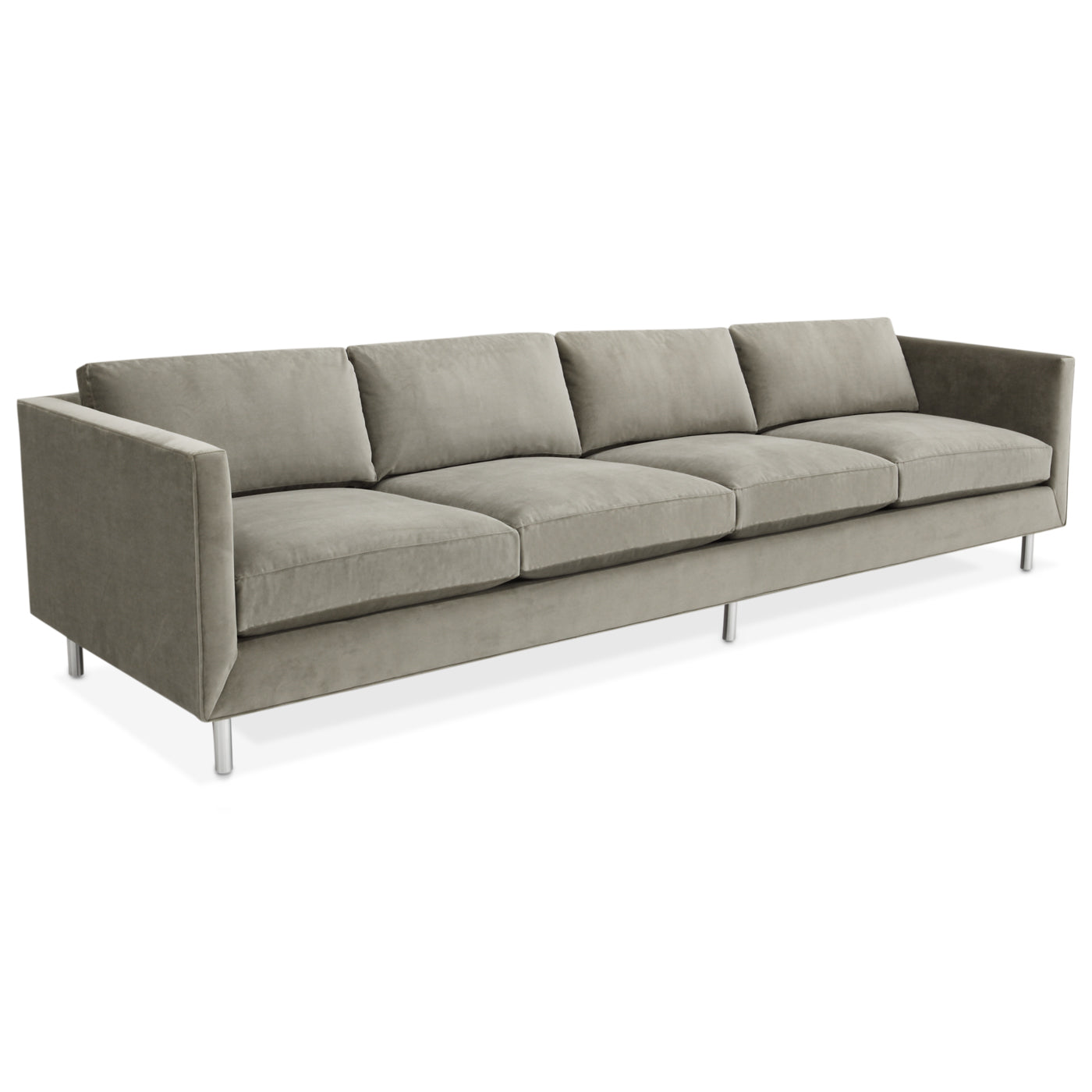 Topanga 4-Seater Sofa - Modern Comfortable Living Room Couch for Home & Office - Perfect for Family Gatherings, Movie Nights & Relaxing