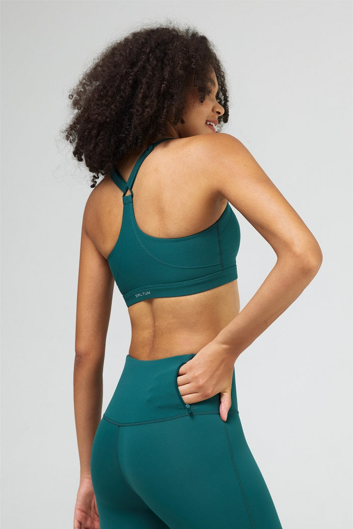 HiTense™ Adjustable Strap Sports Bra for Women - High Impact Workout, Running, Yoga & Gym - Breathable Support for Active Lifestyles