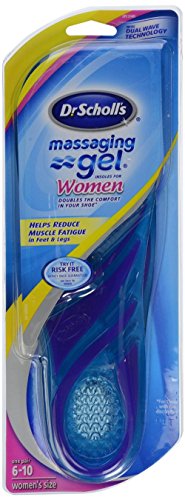 Dr. Scholl's Massaging Gel Insoles for Women - Comfort & Support for All-Day Wear - Perfect for Work, Walking & Standing Long Hours