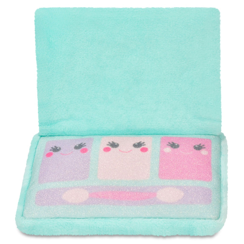 Soft Plush Cosmetic Bag for Travel & Makeup Storage - Waterproof & Spacious Organizer for Toiletries, Brushes, and Beauty Essentials - Perfect for Travel, Gym, and Home Use