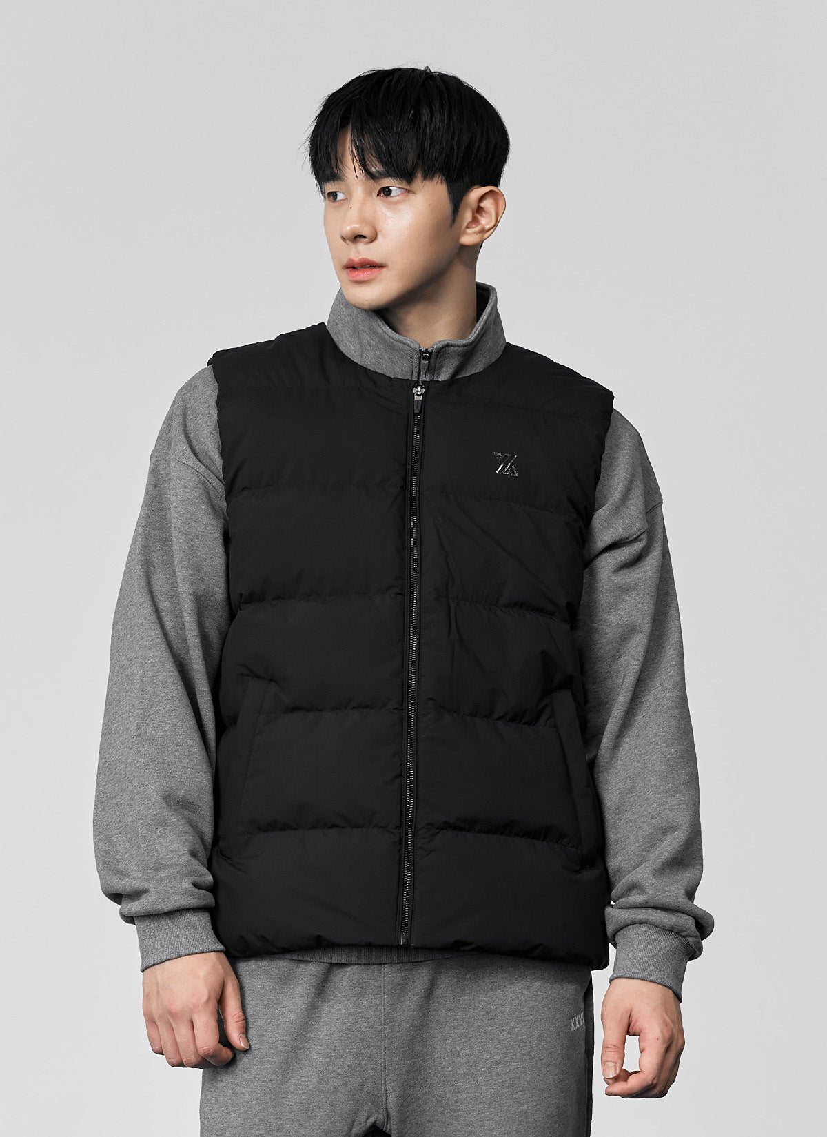 Premium Goose Down Round Neck Vest for Men & Women - Lightweight Warm Winter Puffer Vest - Perfect for Outdoor Activities, Hiking, and Casual Wear