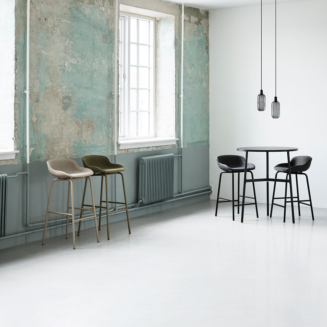 Premium Hyg Bar/Counter Stool - Fully Upholstered Modern Bar Stool with Comfortable Seat - Perfect for Kitchen Island, Home Bar & Restaurant Use