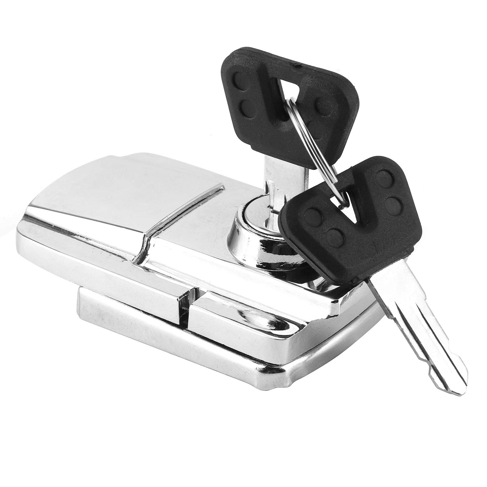 High Strength Motorcycle Trunk Lock - Durable Iron Material, Easy Installation for Motorcycle Modification | Perfect for Travel & Storage Security