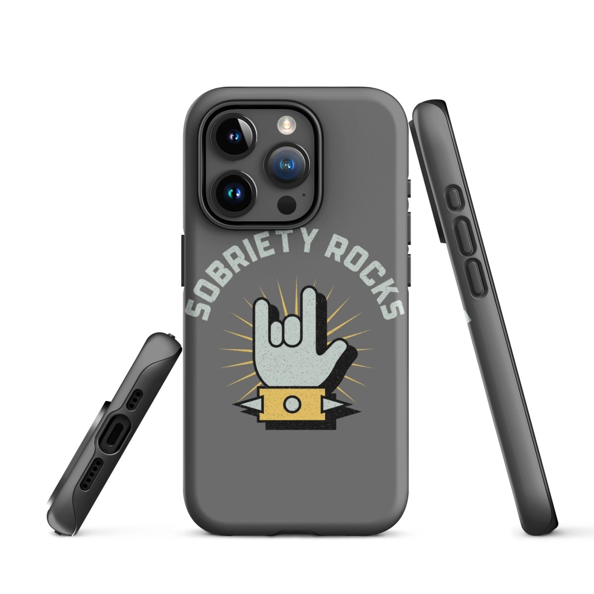 Premium Sobriety Rocks Tough Case for iPhone® - Durable Protection for Everyday Use & Outdoor Adventures