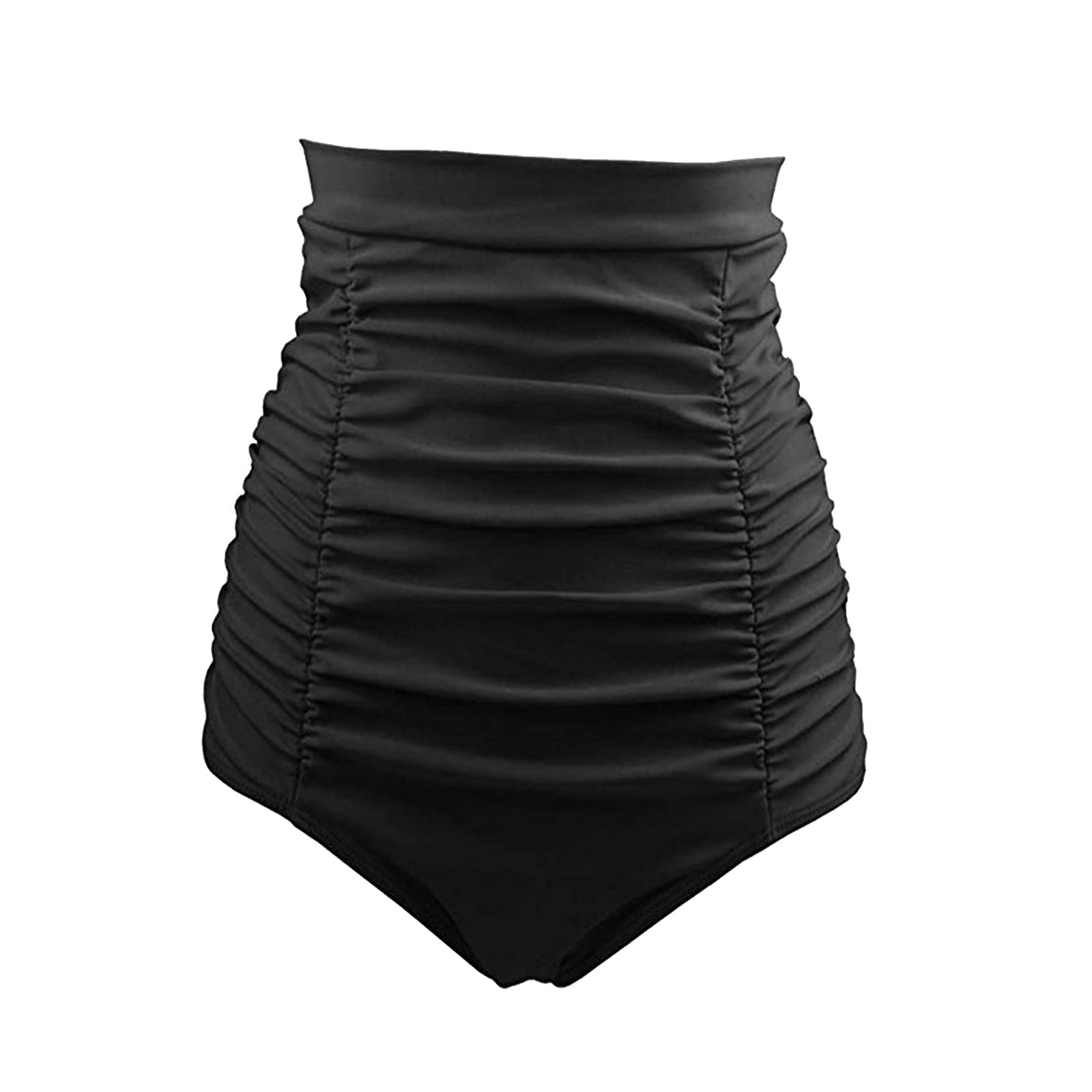 Plus Size Women's Sexy High Waist Bikini Swimwear - Bathing Suit for Beach & Pool - Trendy Swim Shorts for Summer Vacation & Tropical Getaways