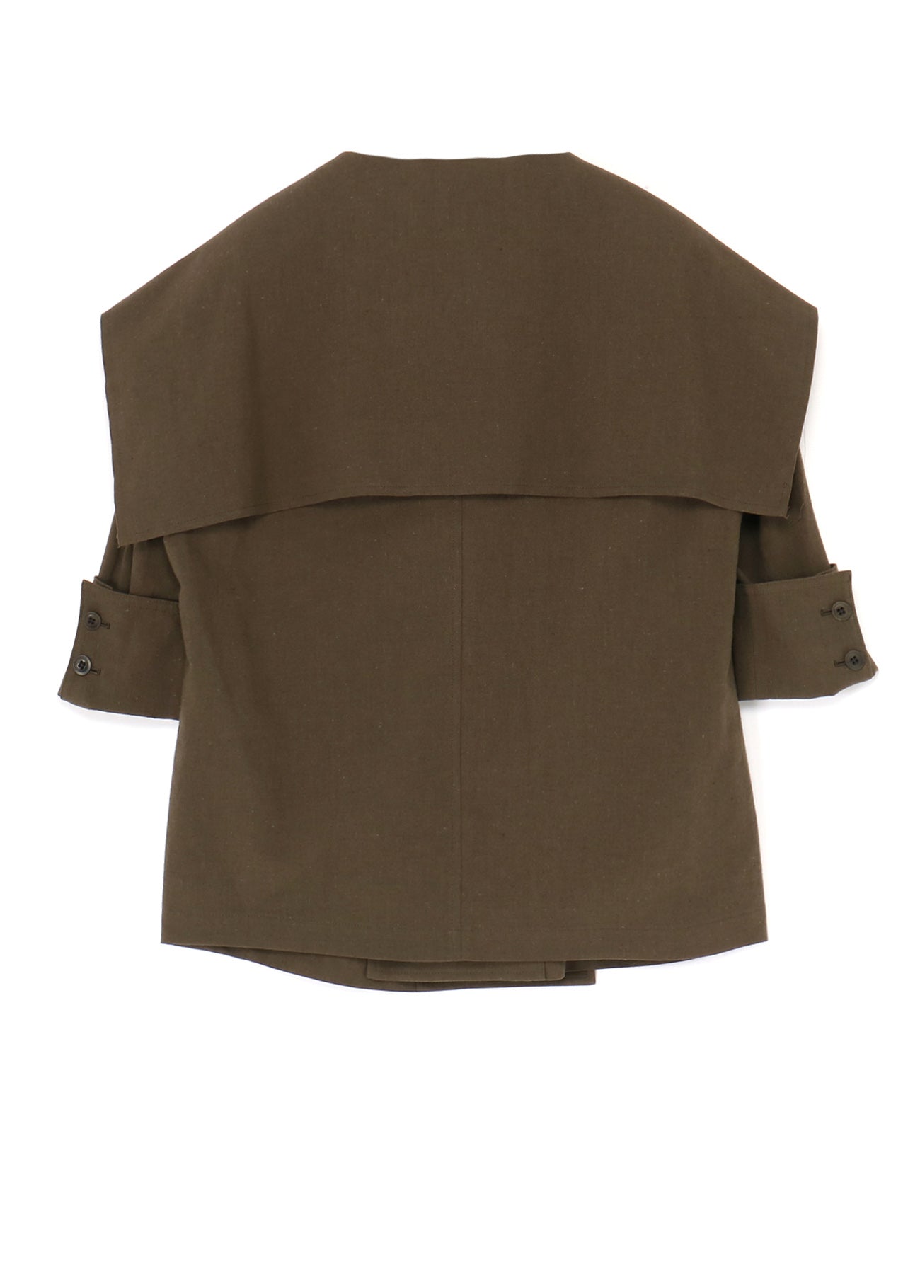 Cotton Flax Poplin Sailor Collar Jacket - Lightweight Summer Blazer for Women - Perfect for Office Wear, Casual Outings & Beach Cover-Up