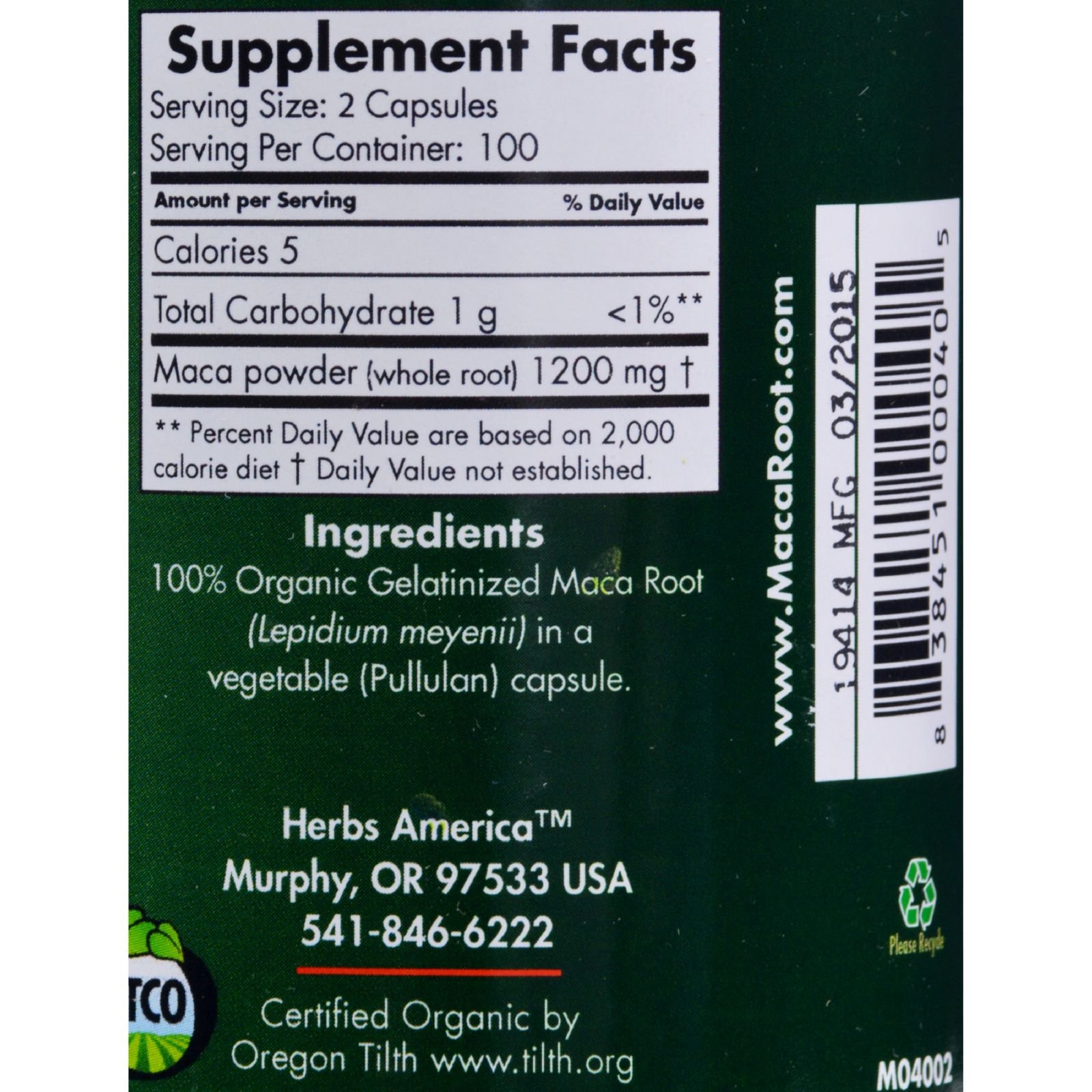 Organic Maca Root Powder Supplement - 200 Capsules for Energy, Stamina & Hormone Balance - Boost Vitality & Libido Naturally - Perfect for Athletes, Busy Professionals & Wellness Enthusiasts