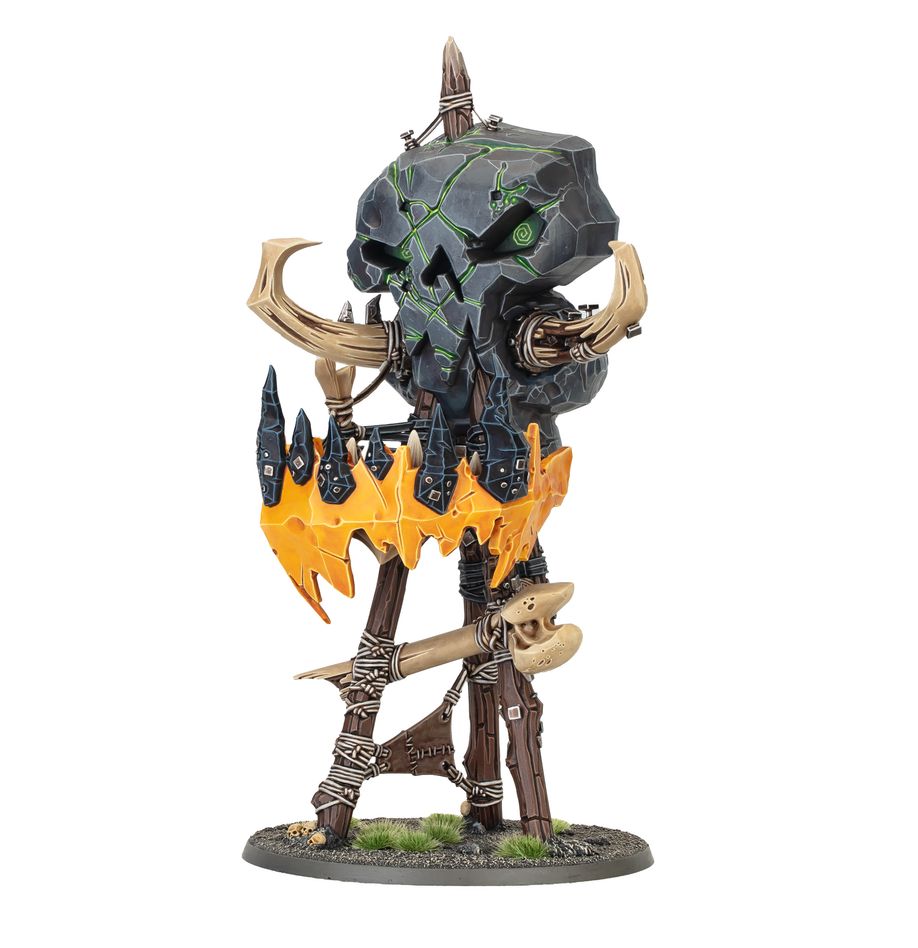 Age of Sigmar Orruk Warclans: Bossrokk Tower - Miniature Wargaming Terrain for Tabletop Battles - Perfect for Warhammer AoS Scenery & Battlefield Setup