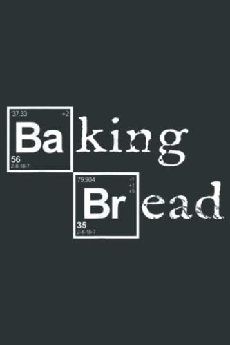 Baker Baking Bread Baker Gifts for Women - Heart Journal Notebook 6x9 inch 100 Pages | Perfect Baking Diary, Recipe Book & Thought Journal for Bakers, Chefs & Cooking Enthusiasts